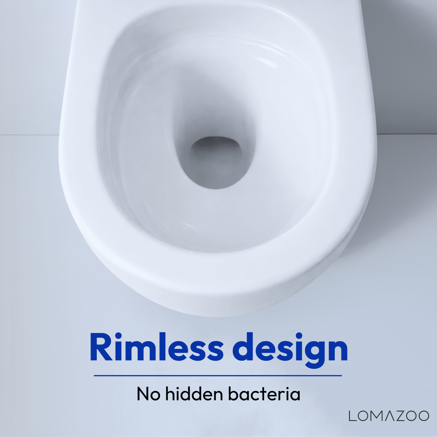 Hangtoilet met Inbouwreservoir - Rond Wit - Drukplaat Rond Goud - Linea - lomazoo.com
