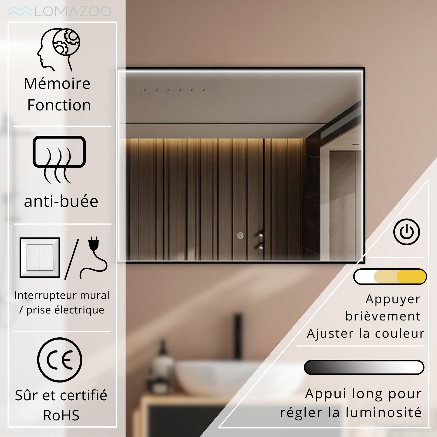 BORDEAUX - 80 x 60 cm