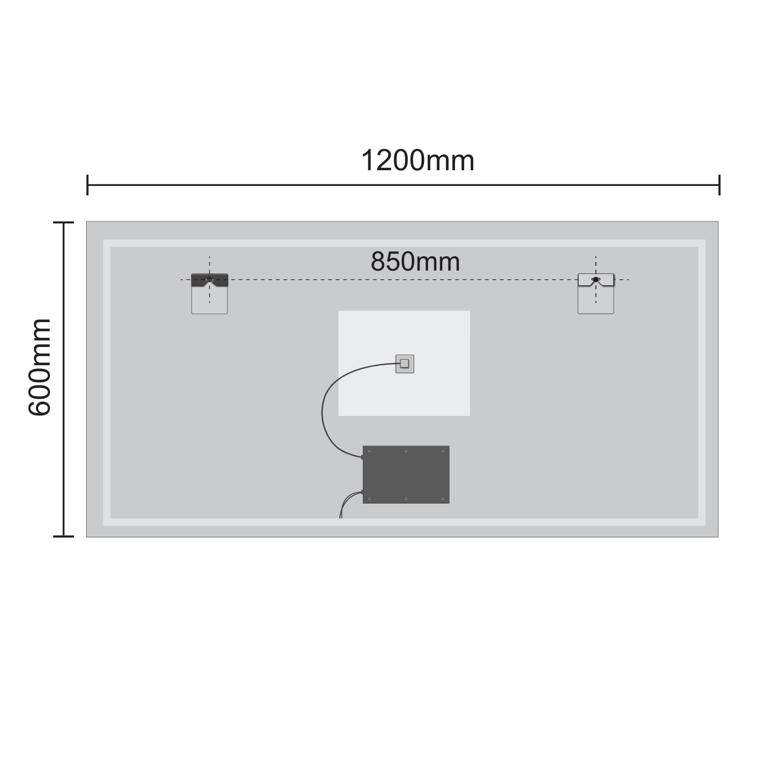 HOUSTON - 120 x 60 CM