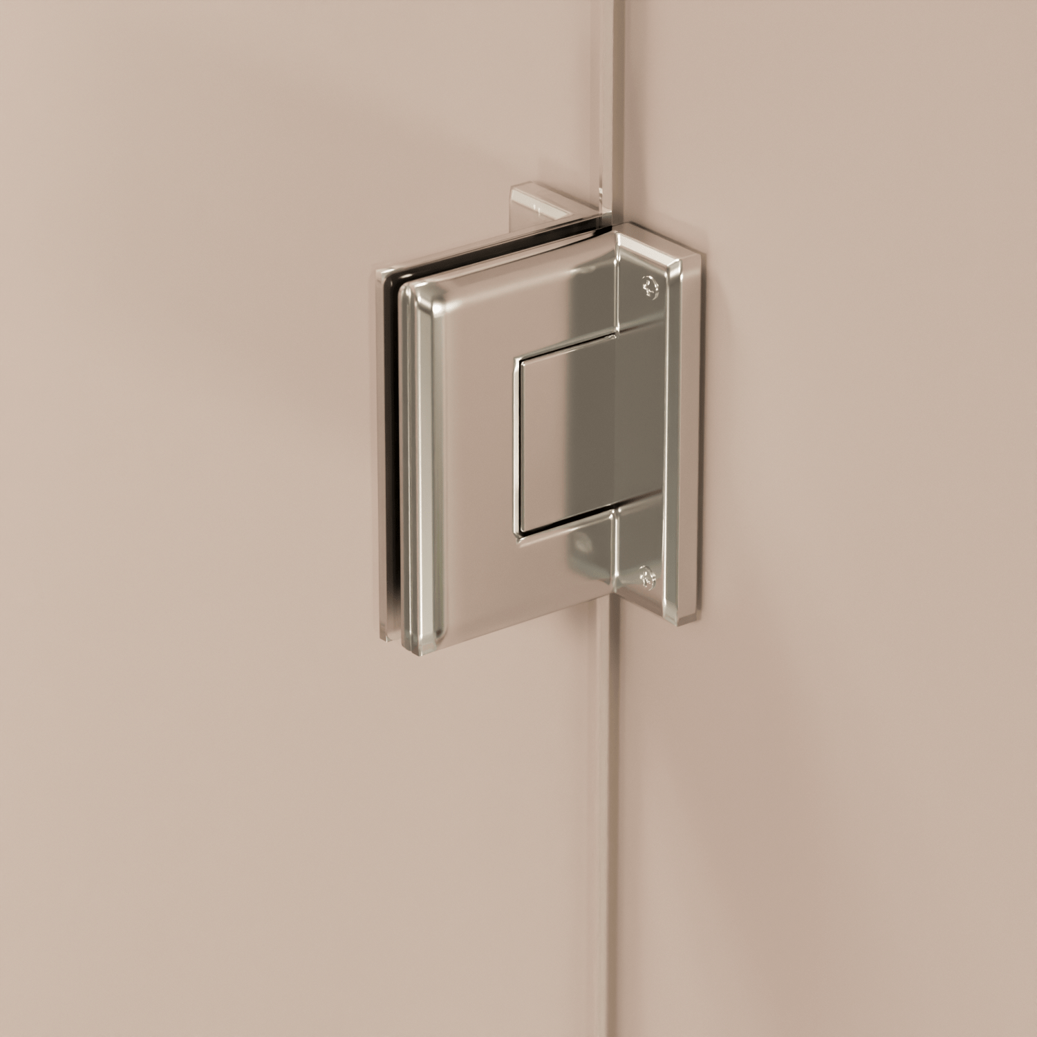 Douchecabine Cali 90 x 90 x 200 cm - Chroom - Nano Coating - Draaideur - lomazoo.com