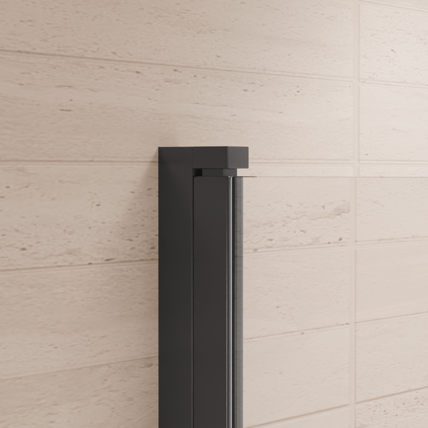 Douchecabine Medellin 90 x 90 x 200 cm - Zwart - Nano Coating - Draaideur - lomazoo.com