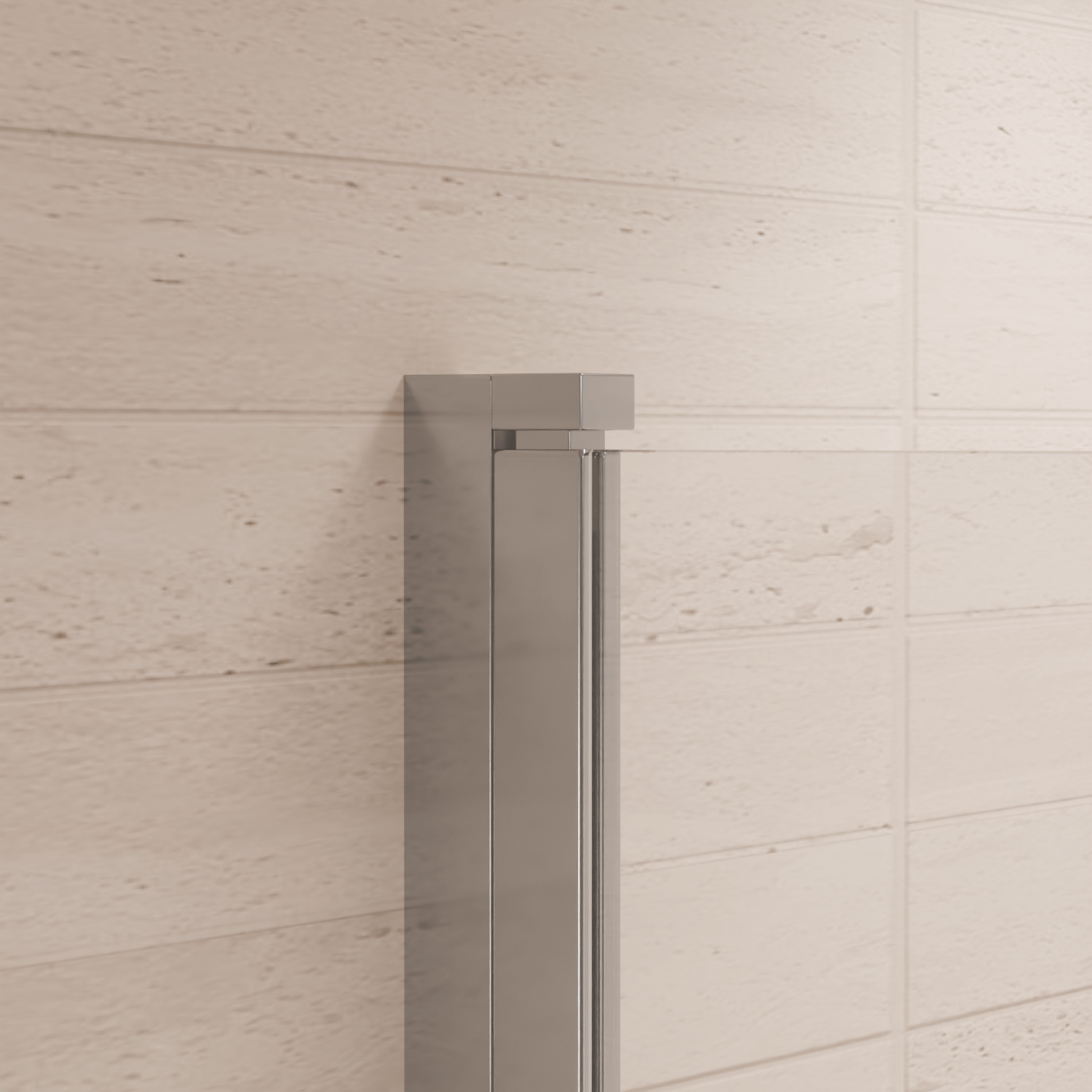 Douchedeur Rio 90 x 200 cm - Chroom - Nano Coating - Draaideur - lomazoo.com