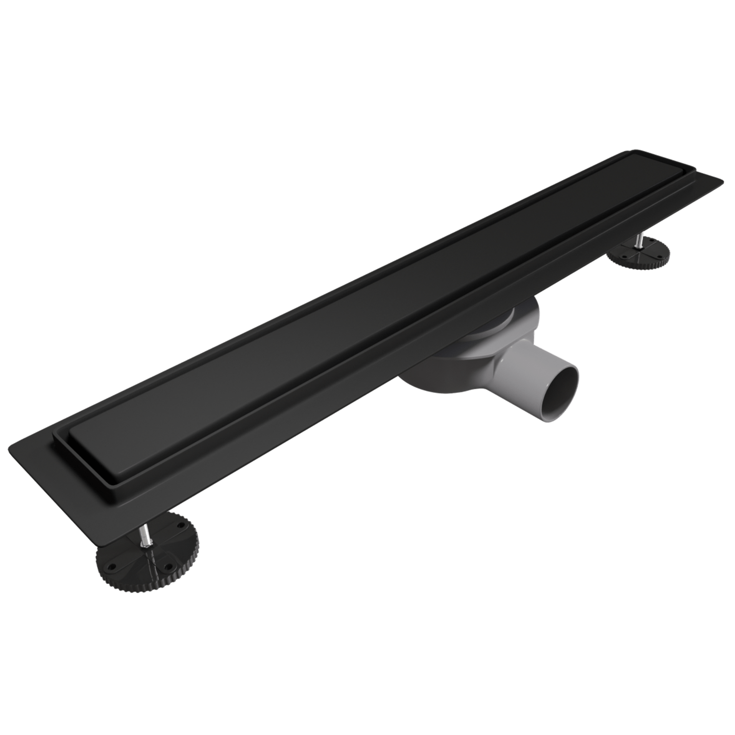 Douchegoot Nilo 60 cm - Matzwart - lomazoo.com