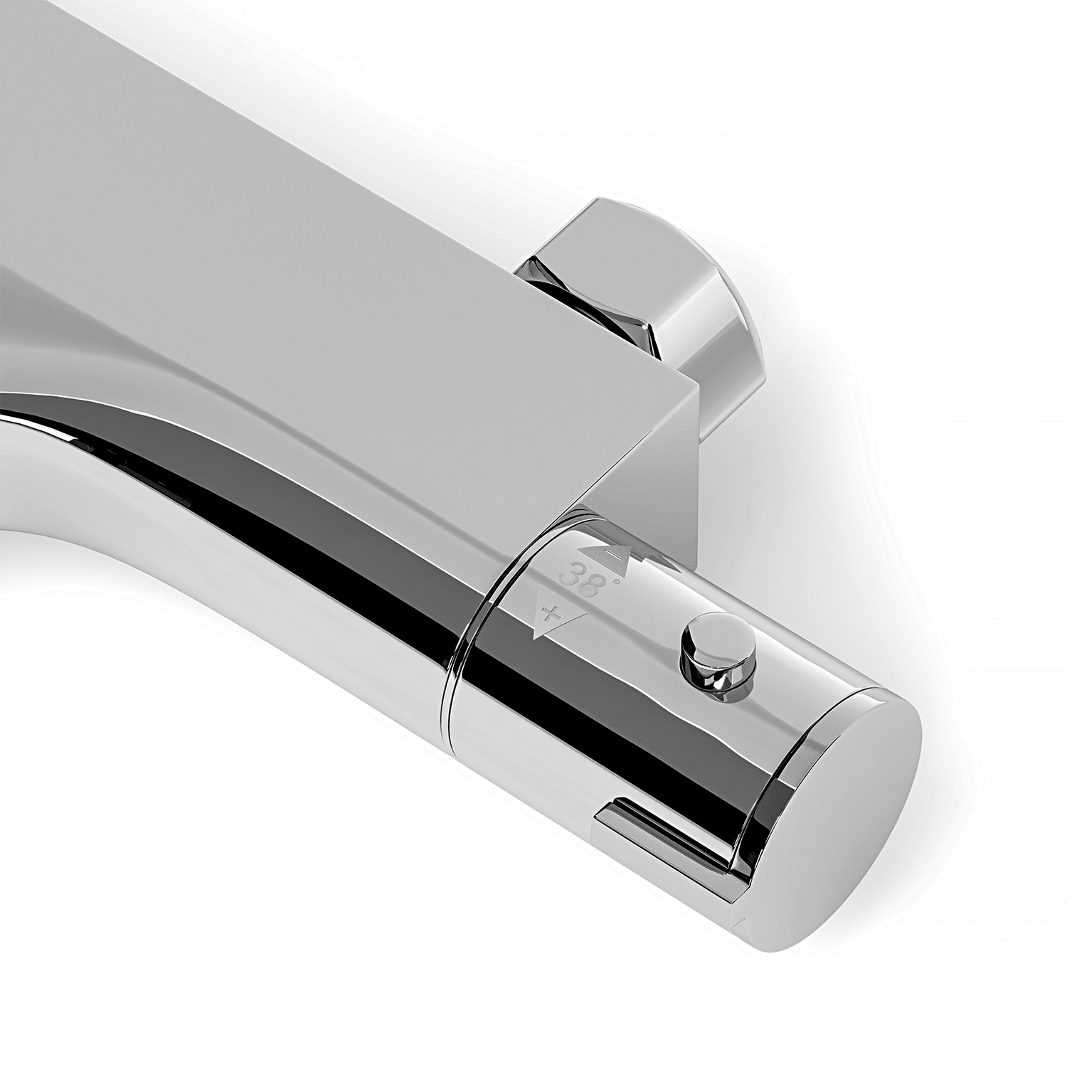 Thermostatische badkraan Chroom - 15cm - lomazoo.com