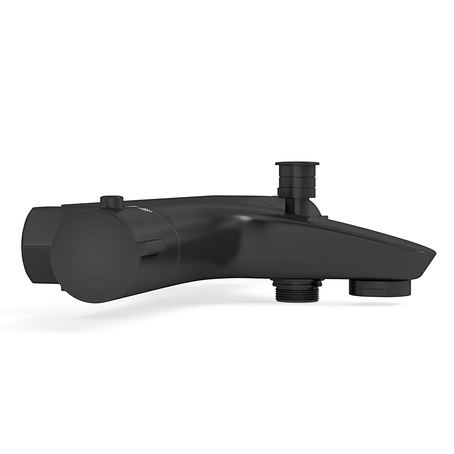 Thermostatische badkraan Mat Zwart - 15cm - lomazoo.com