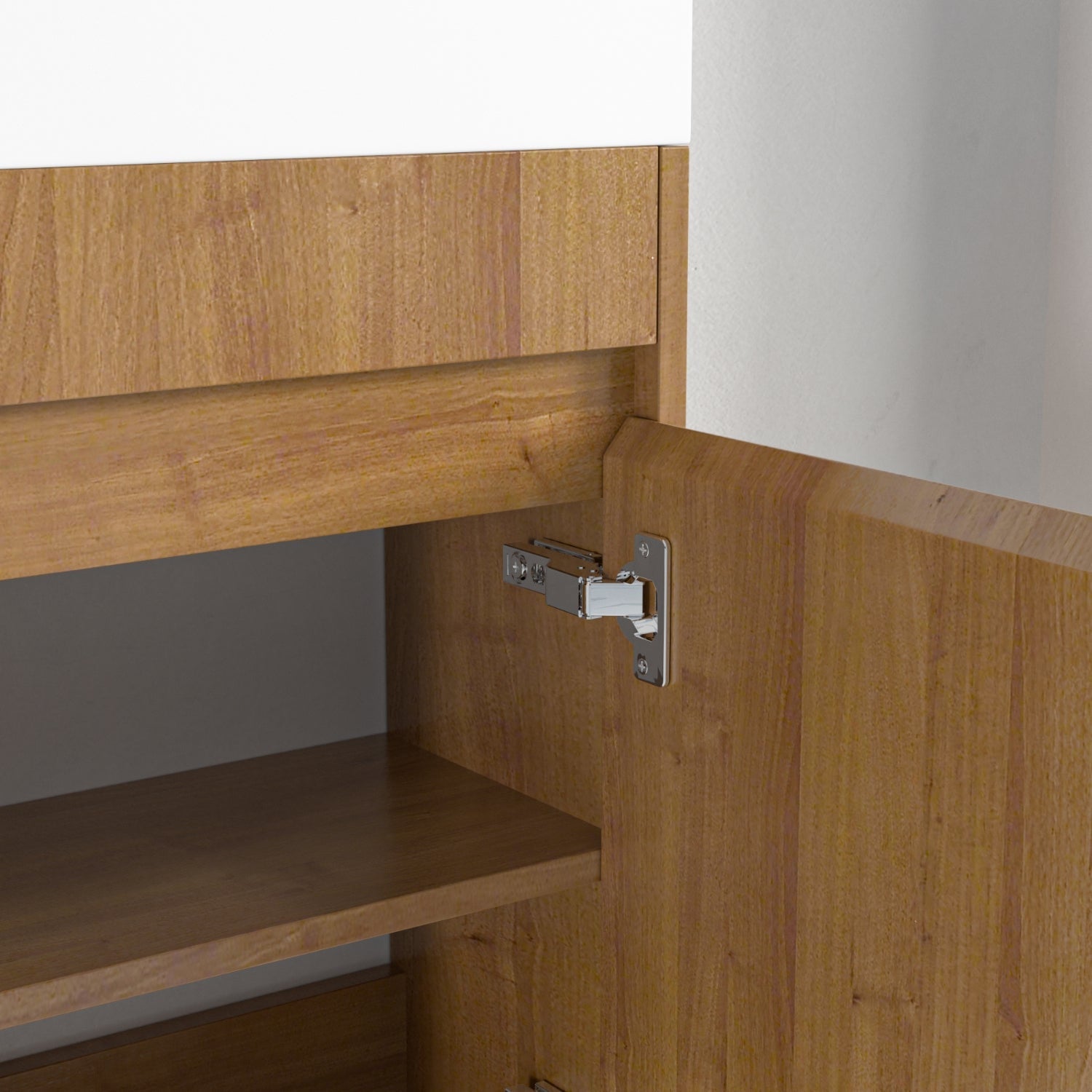 IBIZA Warm Eiken - wastafel wit - lomazoo.com