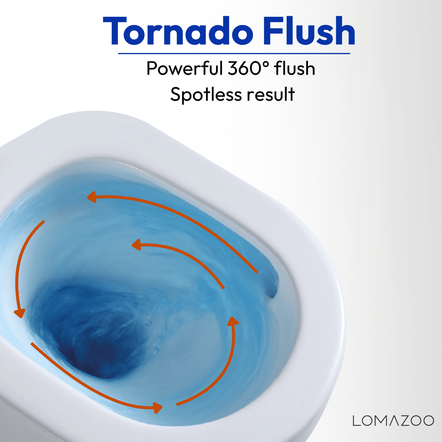 LINEA Hangend Toilet - Wit - Rond - lomazoo.com