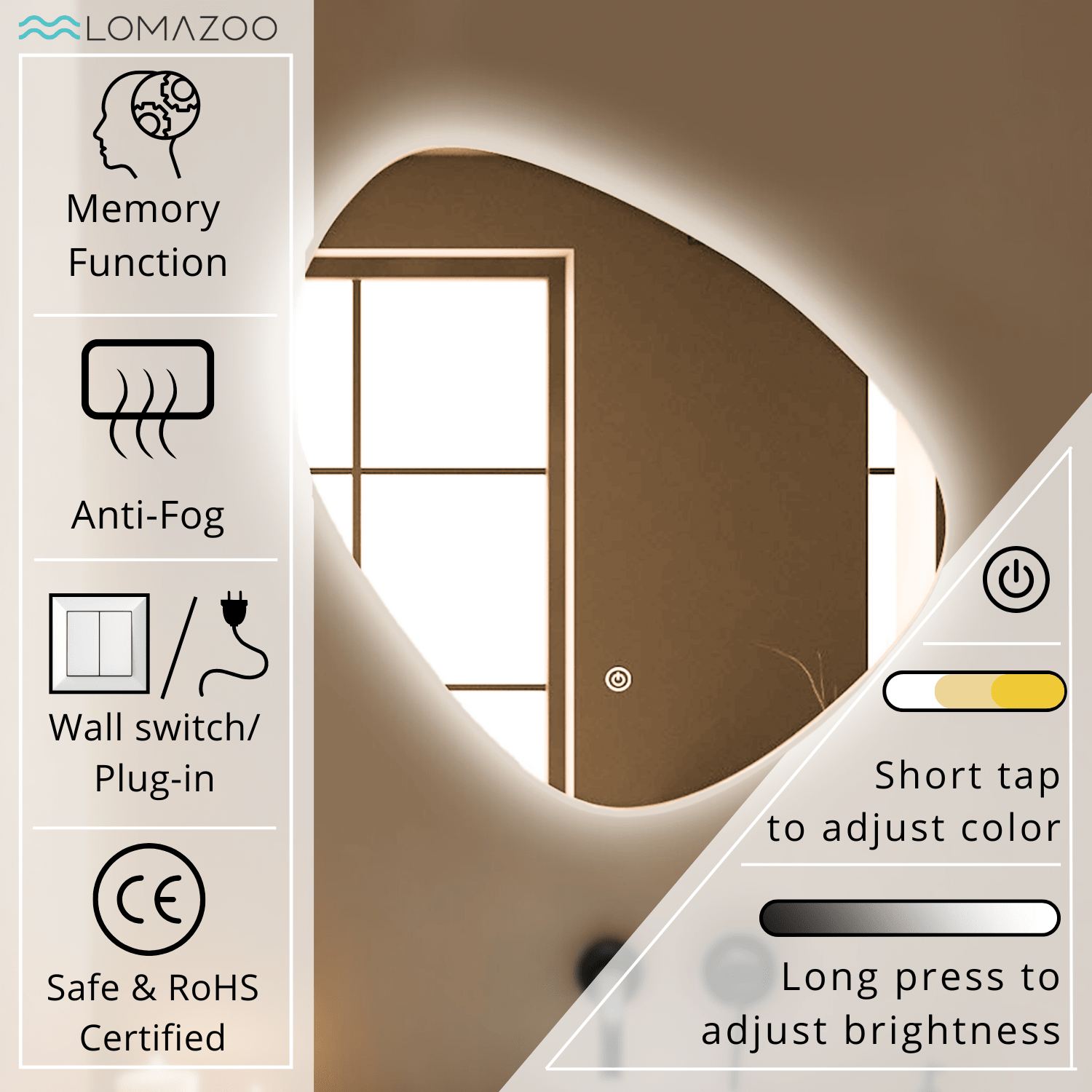 GENEVA - 60 x 60 cm - lomazoo.com