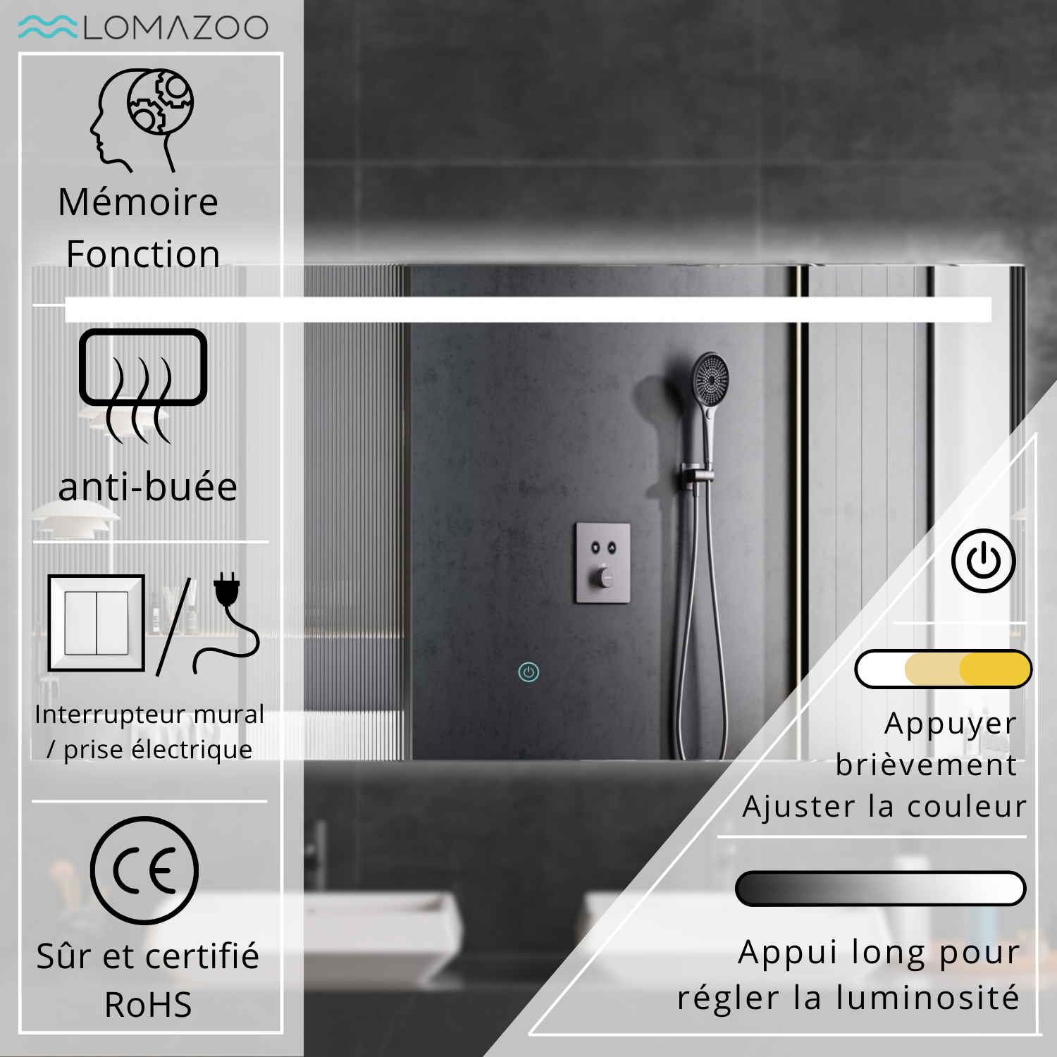 HOUSTON - 120 x 60 CM