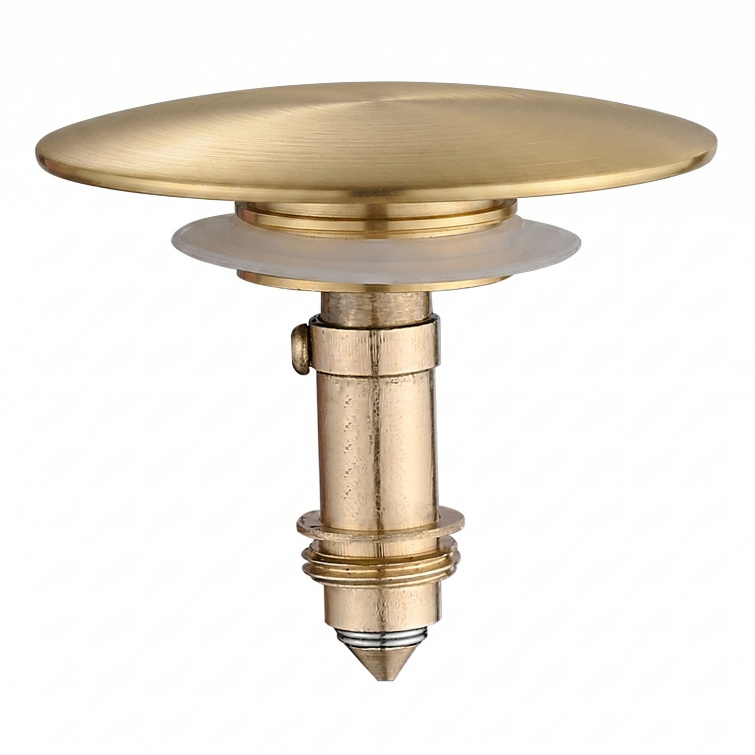 Bouchon d'évacuation pour lavabo Clickwaste 42 mm - Doré