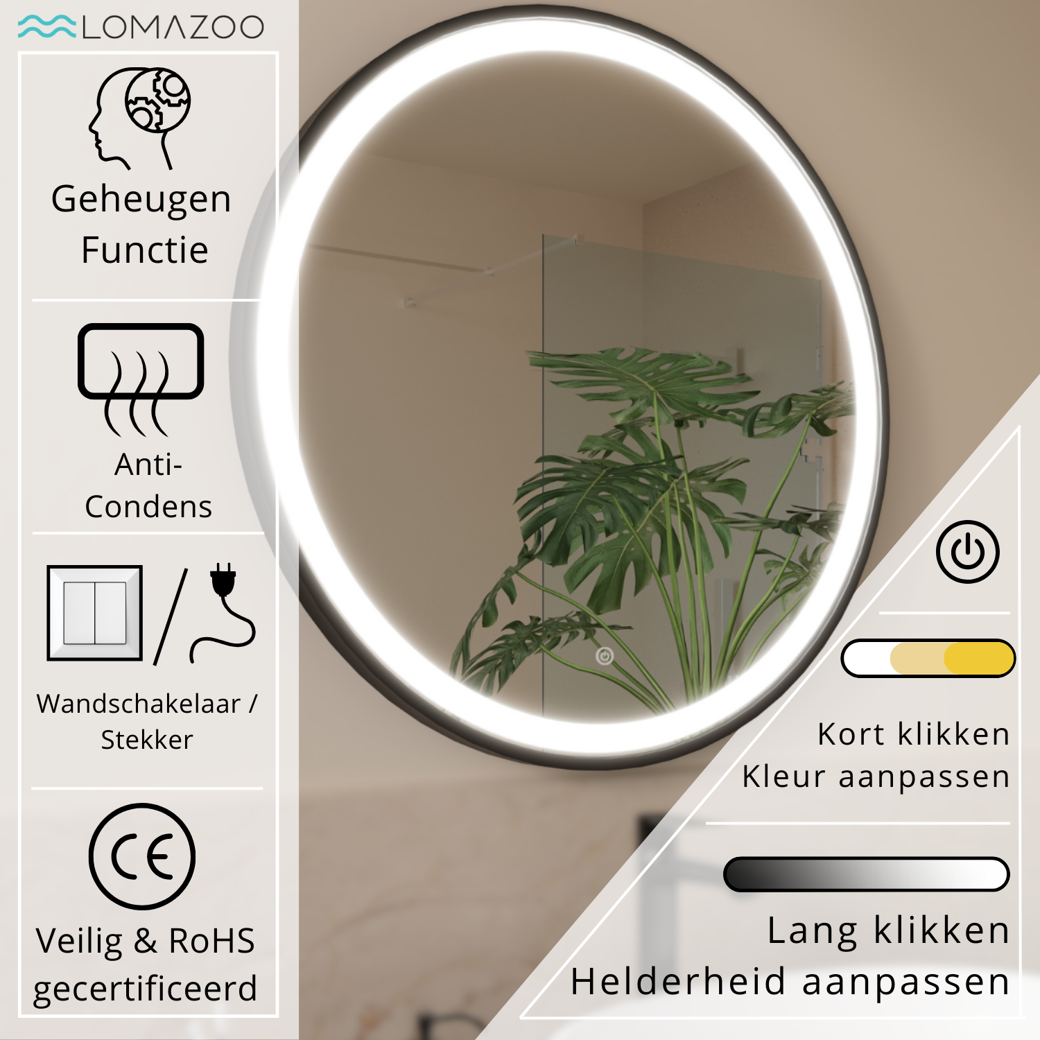 Milano - 60 cm (svart)