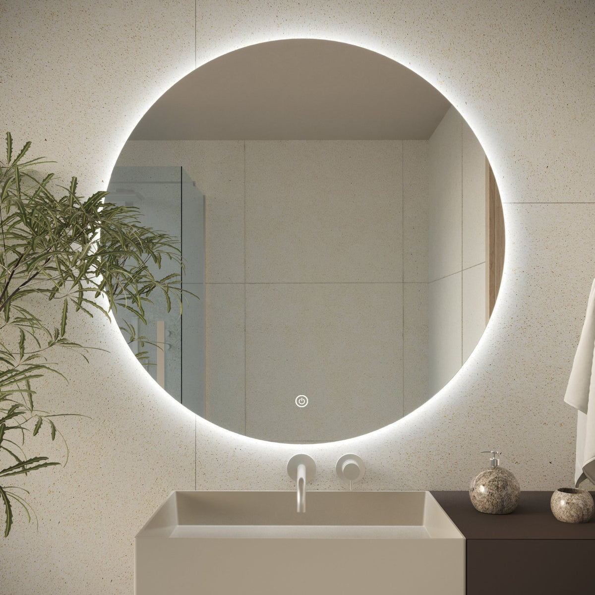 3 Miroirs De Salle De Bain En Acrylique Avec Ventouses - Miroirs Rectangulaires 13x17cm Pour Douche Et Chambre