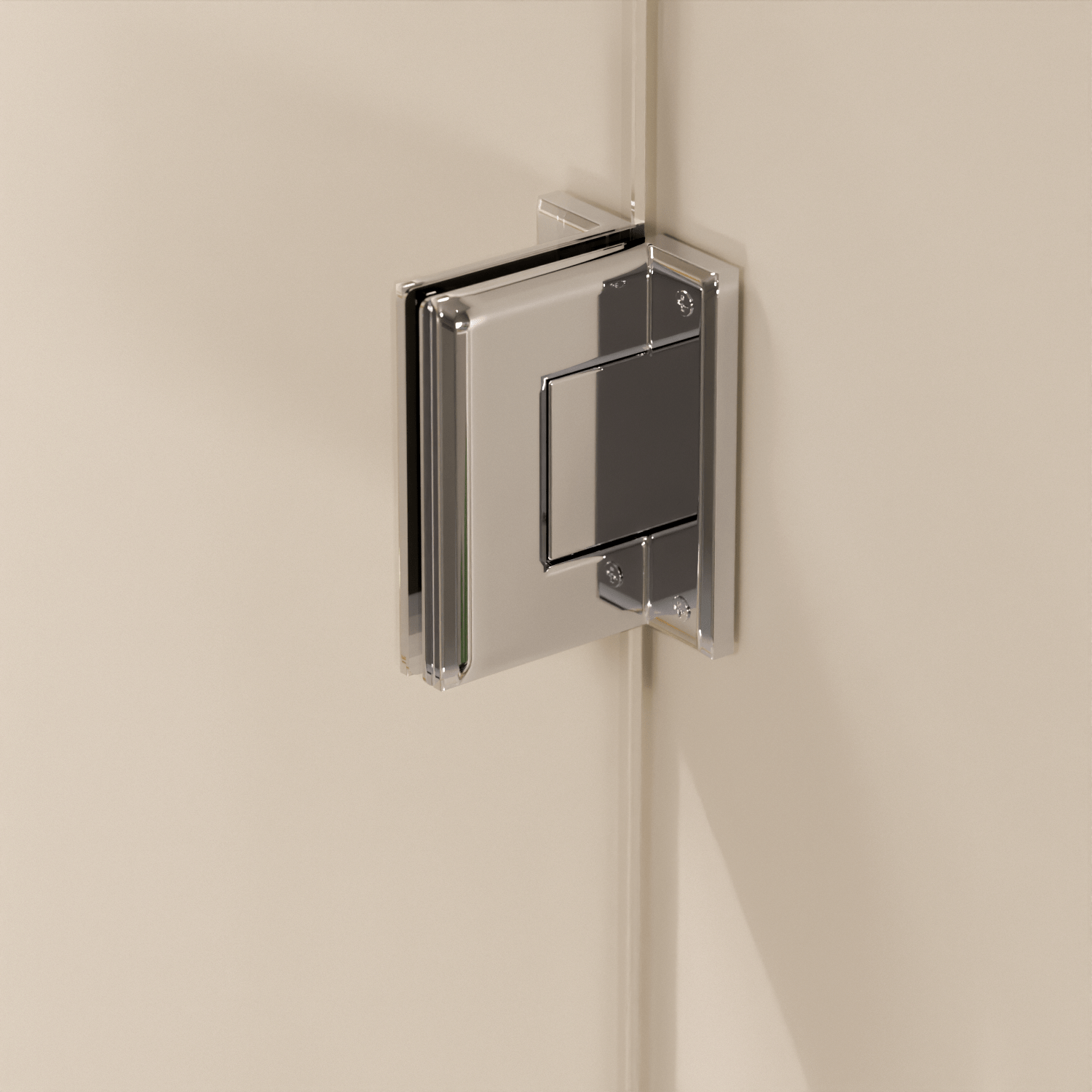 Douchecabine Cali 90 x 90 x 200 cm - Chroom - Nano Coating - Draaideur - lomazoo.com