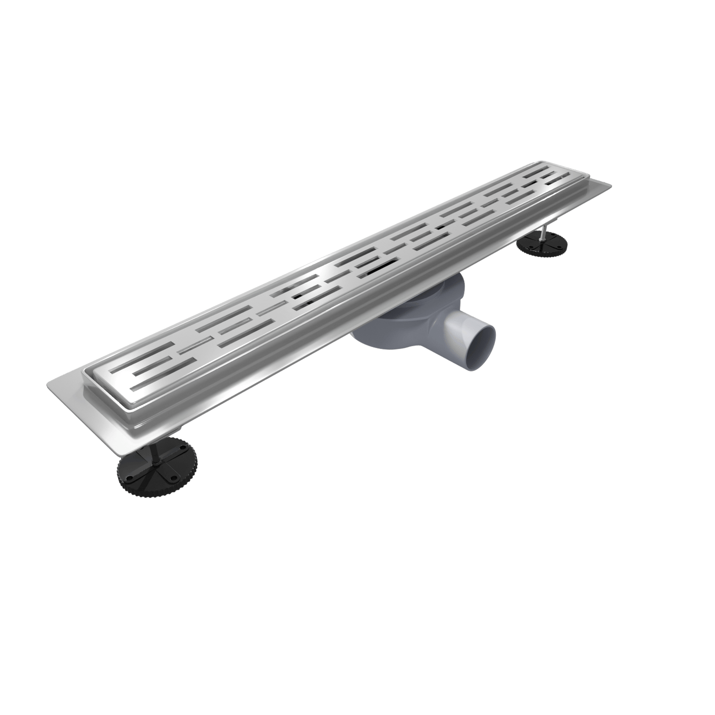 Douchegoot Cayma 70 cm - Geborsteld RVS - lomazoo.com