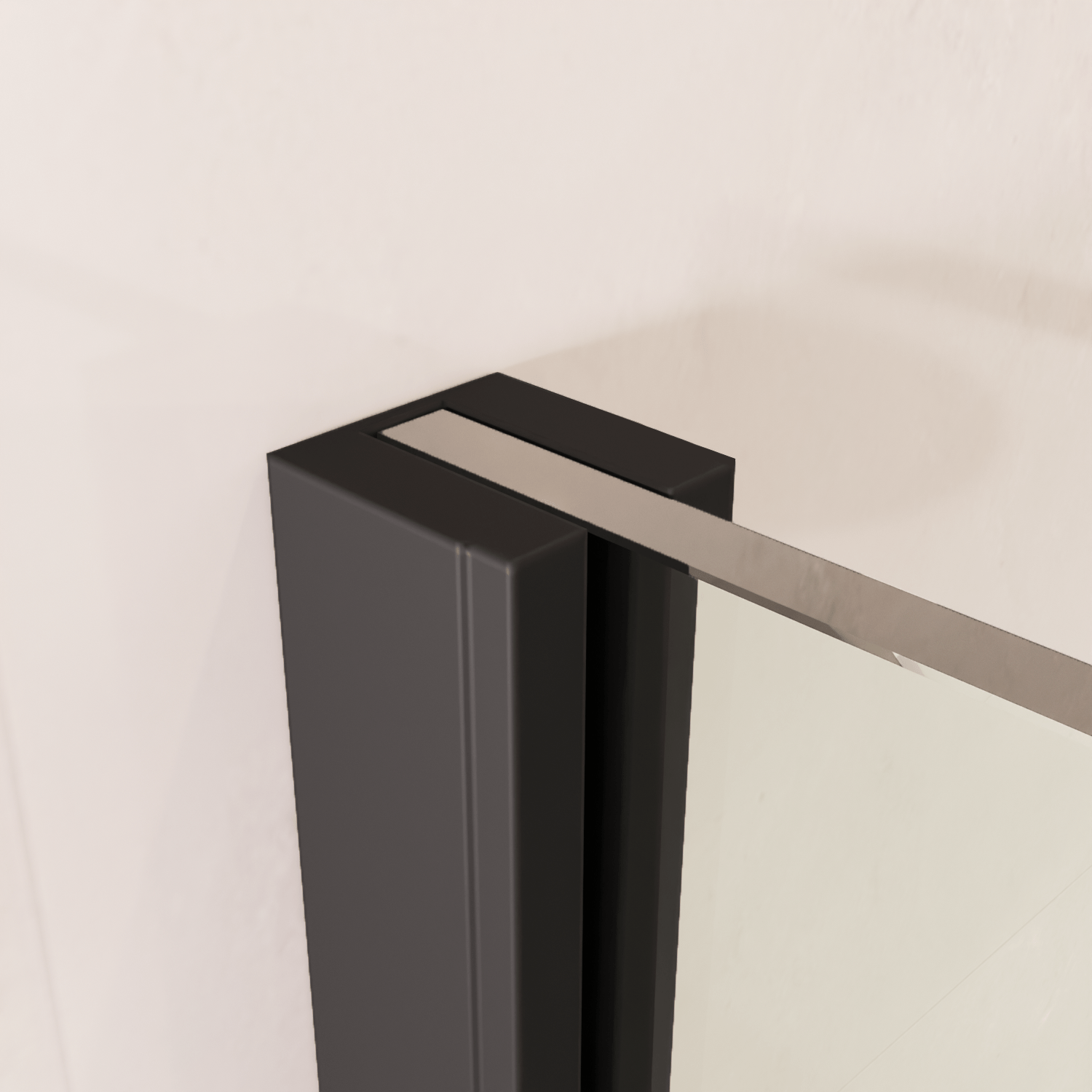 Inloopdouche Lima 100 x 200 cm - Zwart - Nano Coating - lomazoo.com