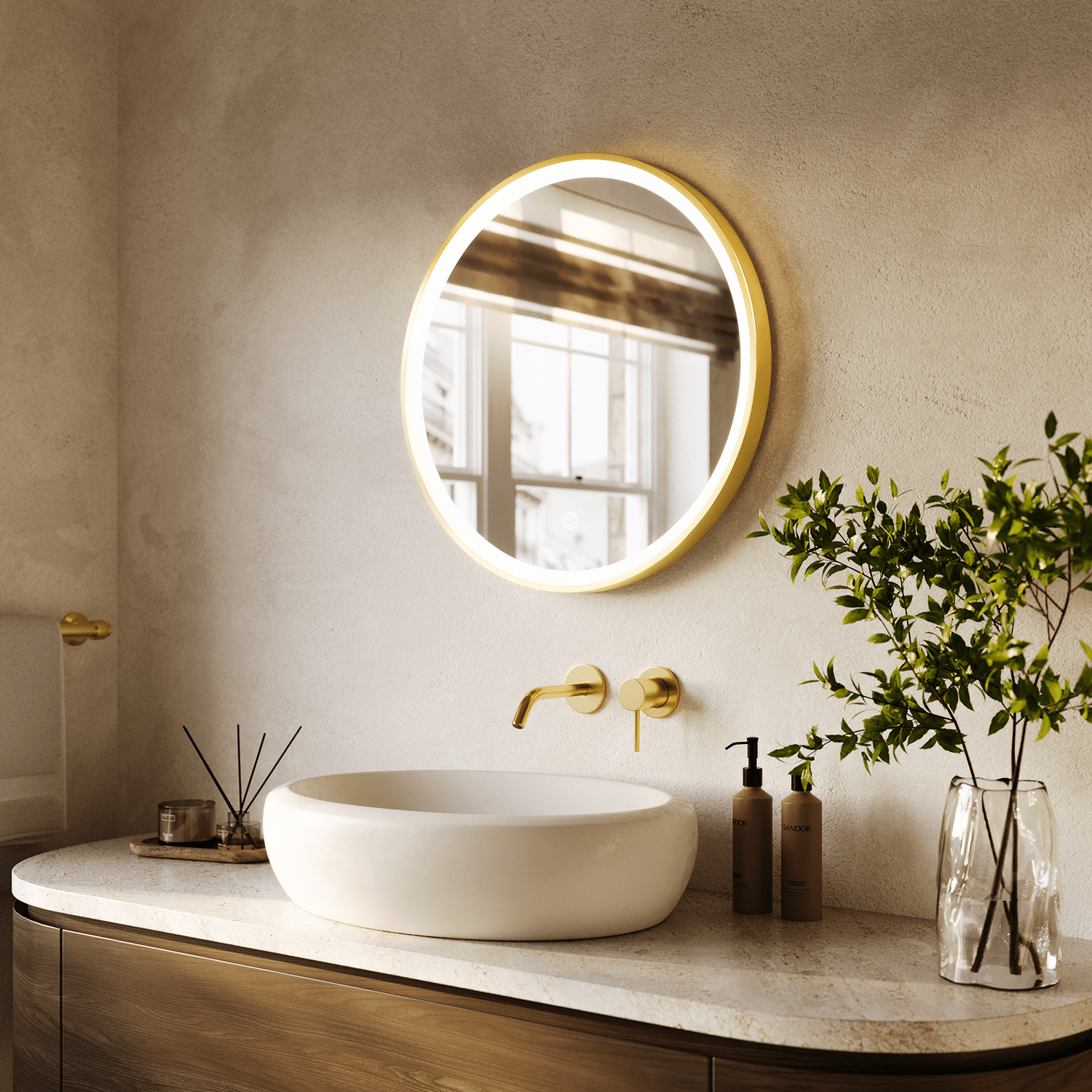 LONDON - 60 cm (goud) - lomazoo.com