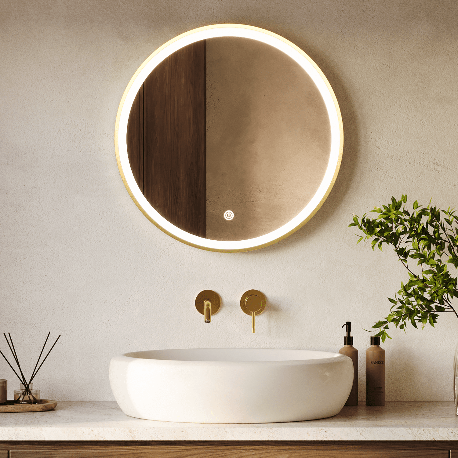 LONDON - 60 cm (goud) - lomazoo.com