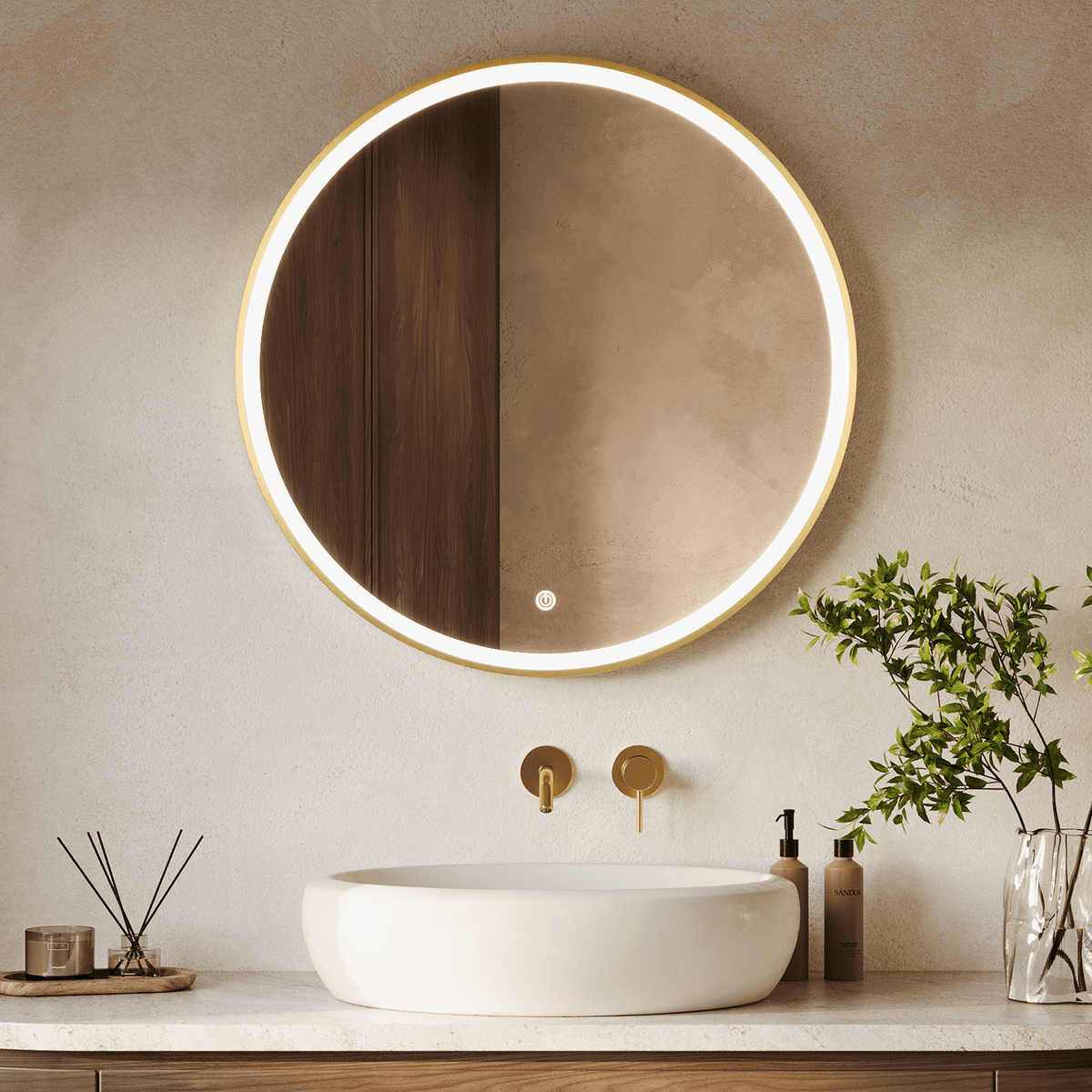 3x vergrotende spiegel voor badkamer, 360° draaibare make-upspiegel, aan de muur... | bol 3x vergrotende spiegel voor badkamer, 360° draaibare make-upspiegel, aan de muur... | bol