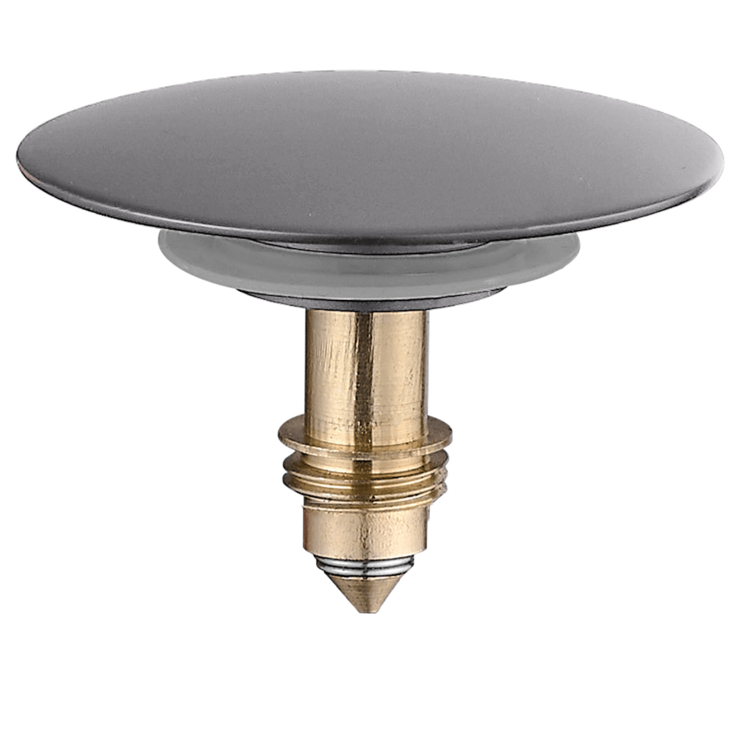 Bouchon d'évacuation pour lavabo Clickwaste 42 mm - Gunmetal